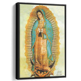 Our Lady Of Guadalupe Picture Catholic Art Print Framed Canvas Prints Wall Art - Painting Canvas, Framed Picture, Home Art Decor