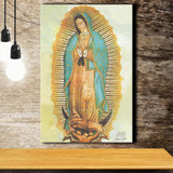 Our Lady Of Guadalupe Picture Catholic Art Print Canvas Prints Wall Art - Painting Canvas, Wall Decor, Home Decor
