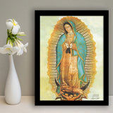 Our Lady Of Guadalupe Picture Catholic Art Print Framed Art Print Wall Decor - Painting Art, Framed Picture, Home Decor