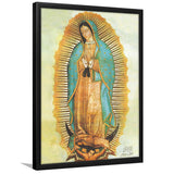 Our Lady Of Guadalupe Picture Catholic Art Print Framed Art Print Wall Decor - Painting Art, Framed Picture, Home Decor