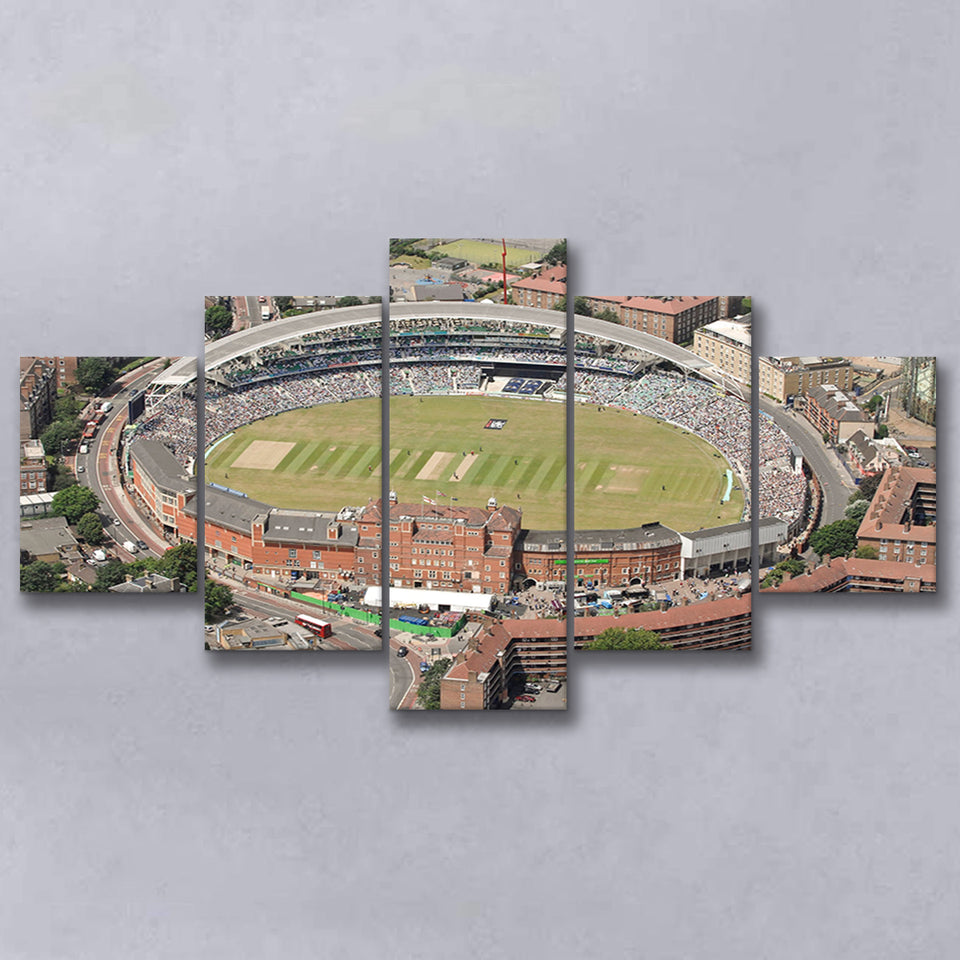 Oval Cricket Ground London, Stadium Canvas, Sport Art, Large Canvas, Multi Panels, Canvas Prints Wall Art Decor