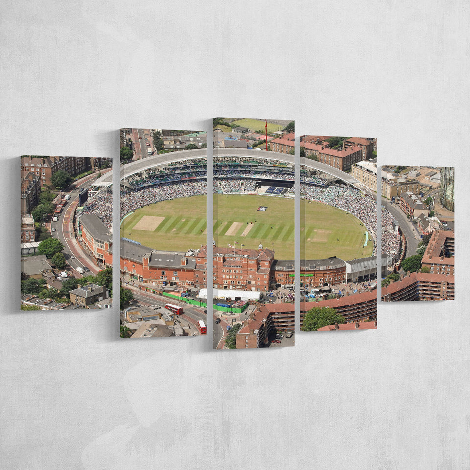 Oval Cricket Ground London, Stadium Canvas, Sport Art, Large Canvas, Multi Panels, Canvas Prints Wall Art Decor