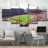 Overview of First Energy Field, Stadium Canvas, Sport Art, Large Canvas, Multi Panels, Canvas Prints Wall Art Decor