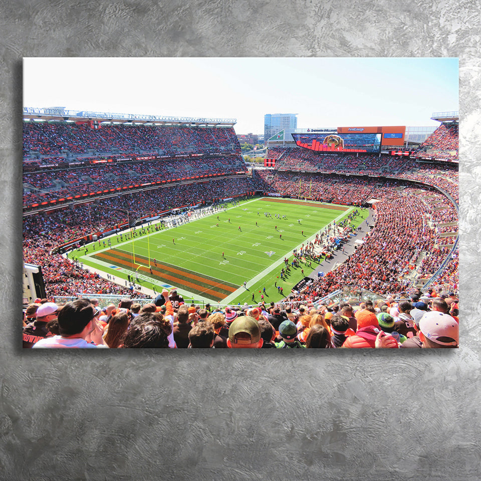Overview of First Energy Field, Stadium Canvas, Sport Art, Gift for him, Fan Gift, Canvas Prints Wall Art Decor