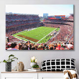 Overview of First Energy Field, Stadium Canvas, Sport Art, Gift for him, Fan Gift, Canvas Prints Wall Art Decor