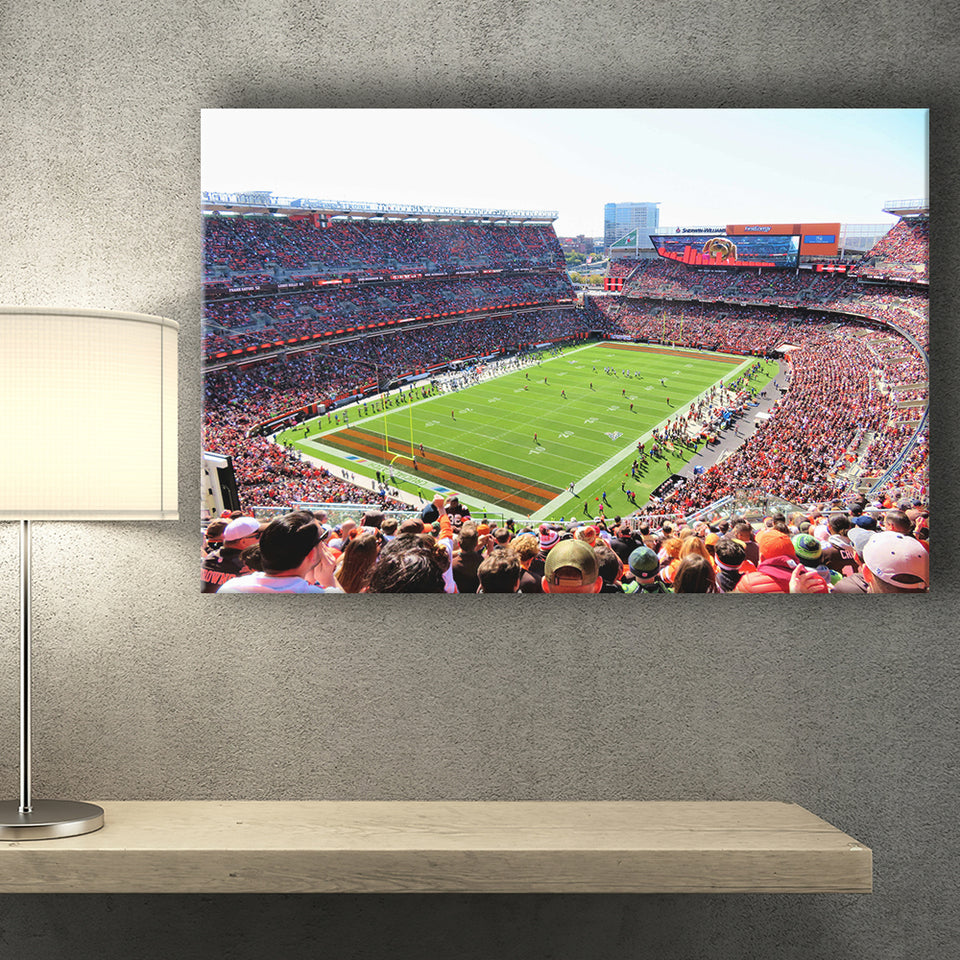Overview of First Energy Field, Stadium Canvas, Sport Art, Gift for him, Fan Gift, Canvas Prints Wall Art Decor