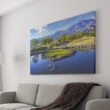 Pga West Stadium Course, Hole 17 At Califorlia, Golf Art Print, Golf Lover, Canvas Prints Wall Art Decor