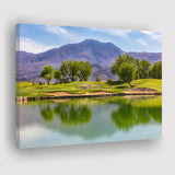 Pga West Stadium Course, Hole 4, Golf Art Print, Golf Lover, Canvas Prints Wall Art Decor