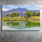 Pga West Stadium Course, Hole 4, Golf Art Print, Golf Lover, Canvas Prints Wall Art Decor