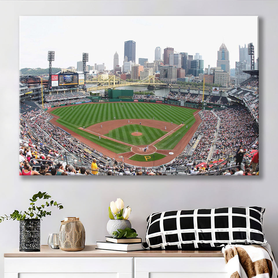 Pittsburgh Pirates Baseball Stadium Wall Mural