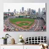 PNC Ballpark Stadium Canvas Prints Pittsburgh Pirates Wall Art Baseball,Sport Stadium Art Prints, Fan Gift, Wall Decor