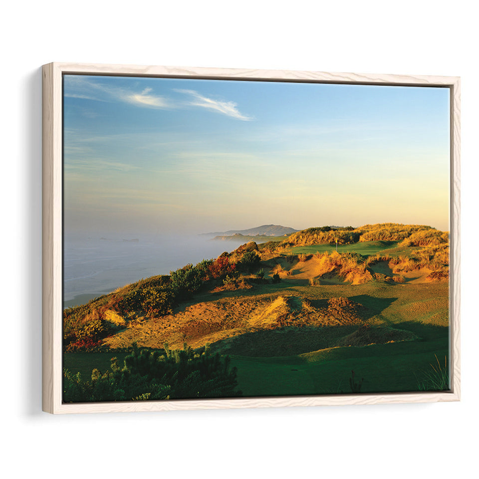 Pacific Dunes Golf Club Hole 11 Pacific Dunes Golf Courses, Bandon, Oregon, Framed Canvas Prints Wall Art Decor, Floating Frame