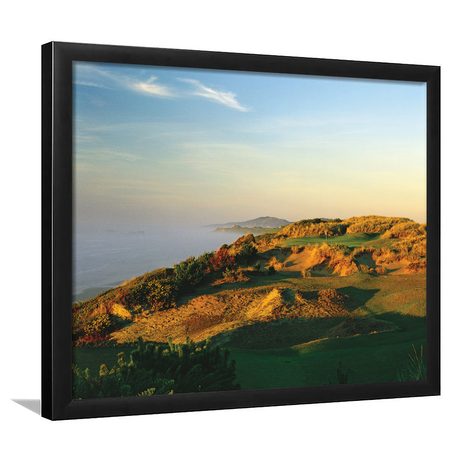 Pacific Dunes Golf Club Hole 11 Pacific Dunes Golf Courses, Bandon, Oregon, Golf Sport Print, Framed Art Prints Home Decor