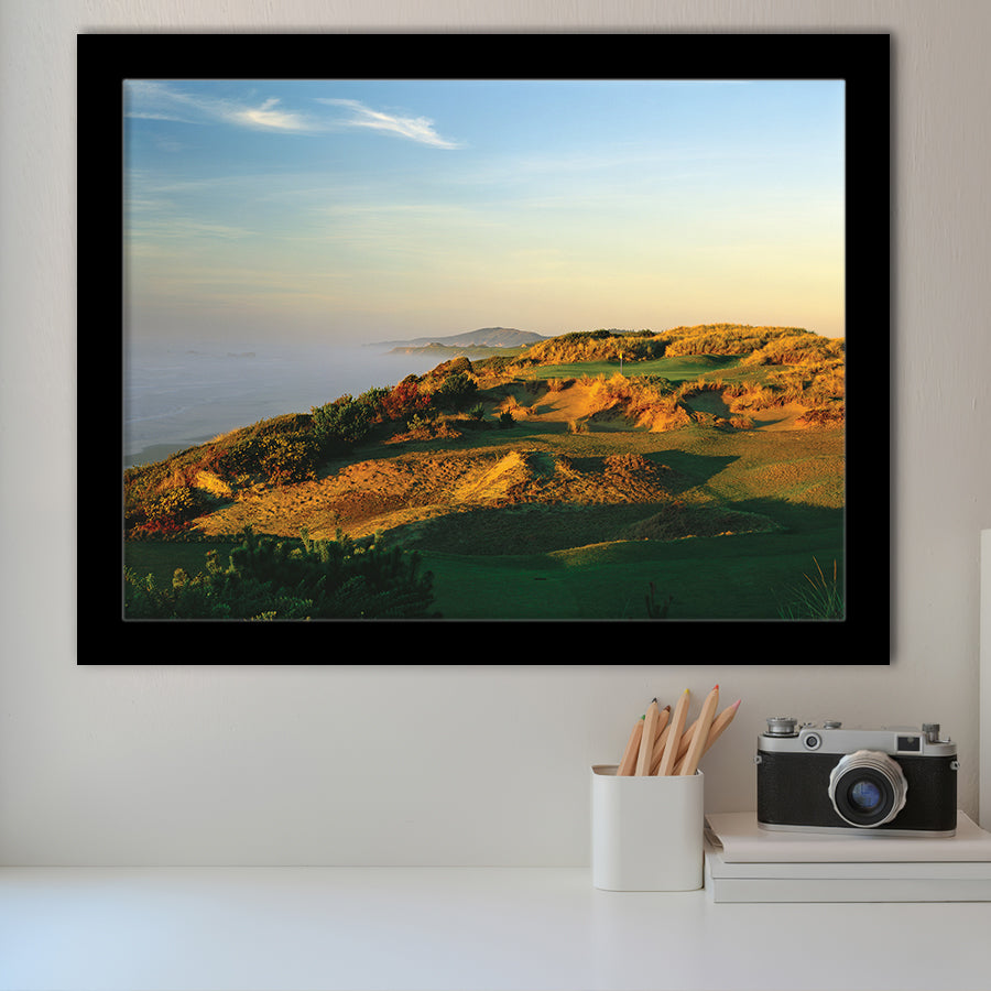 Pacific Dunes Golf Club Hole 11 Pacific Dunes Golf Courses, Bandon, Oregon, Golf Sport Print, Framed Art Prints Home Decor