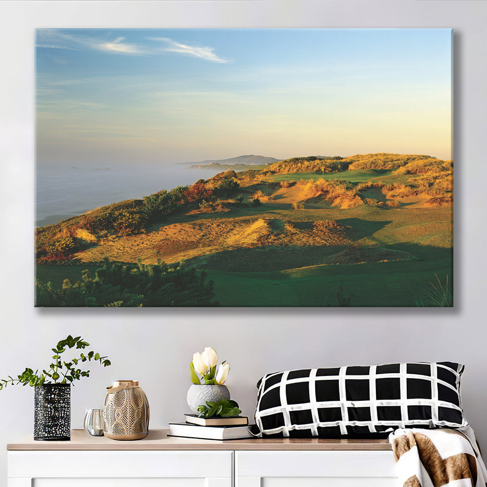 Pacific Dunes Golf Club Hole 11 Pacific Dunes Golf Courses, Bandon, Oregon, Golf Art Print, Golf Lover, Canvas Prints Wall Art