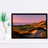 Pacific Dunes Golf Courses Hole 13, Bandon, Oregon, Golf Sport Print, Golf Lover, Framed Art Prints Home Decor