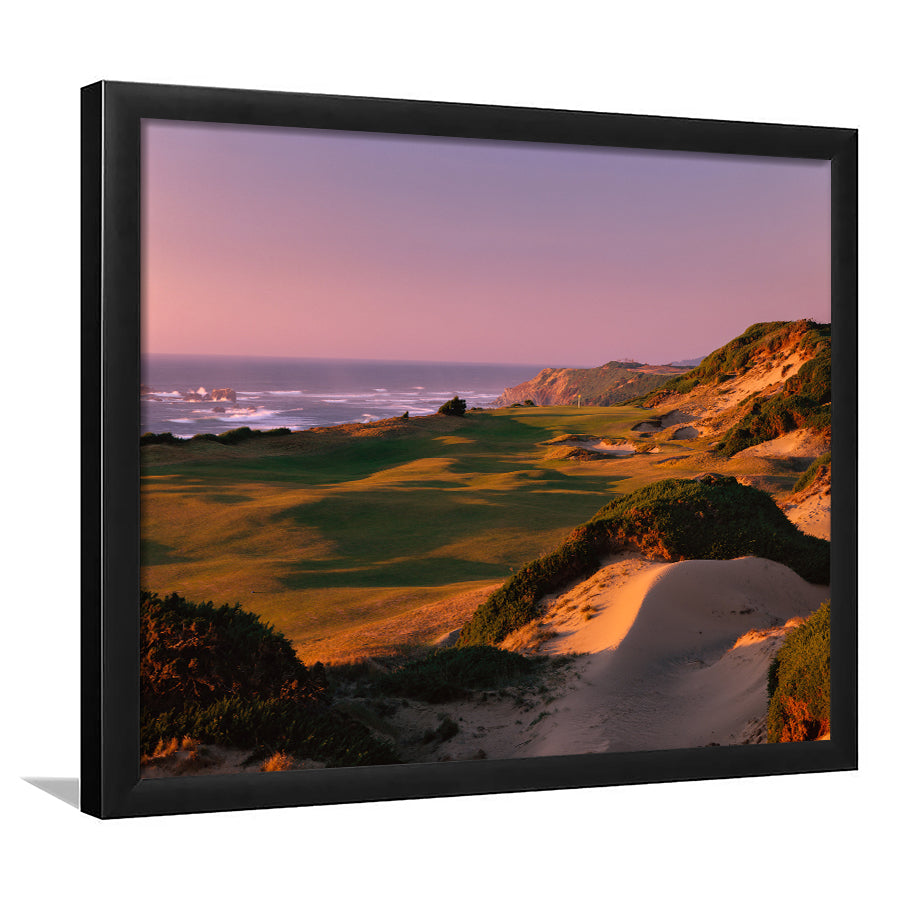 Pacific Dunes Golf Courses Hole 13, Bandon, Oregon, Golf Sport Print, Golf Lover, Framed Art Prints Home Decor