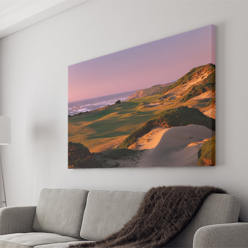 Pacific Dunes Golf Courses Hole 13, Bandon, Oregon, Golf Art Print, Golf Lover, Canvas Prints Wall Art Decor