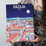 Padua Italy Art Night Art Print ,City Art Print, Large Canvas, Canvas Print Wall Art Home Decor
