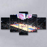 Palace in Auburn Hills Detroit, Stadium Canvas, Sport Art, Large Canvas, Multi Panels, Canvas Prints Wall Art Decor
