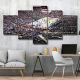 Palace of Auburn Hills, Stadium Canvas, Sport Art, Large Canvas, Multi Panels, Canvas Prints Wall Art Decor