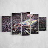 Palace of Auburn Hills, Stadium Canvas, Sport Art, Large Canvas, Multi Panels, Canvas Prints Wall Art Decor