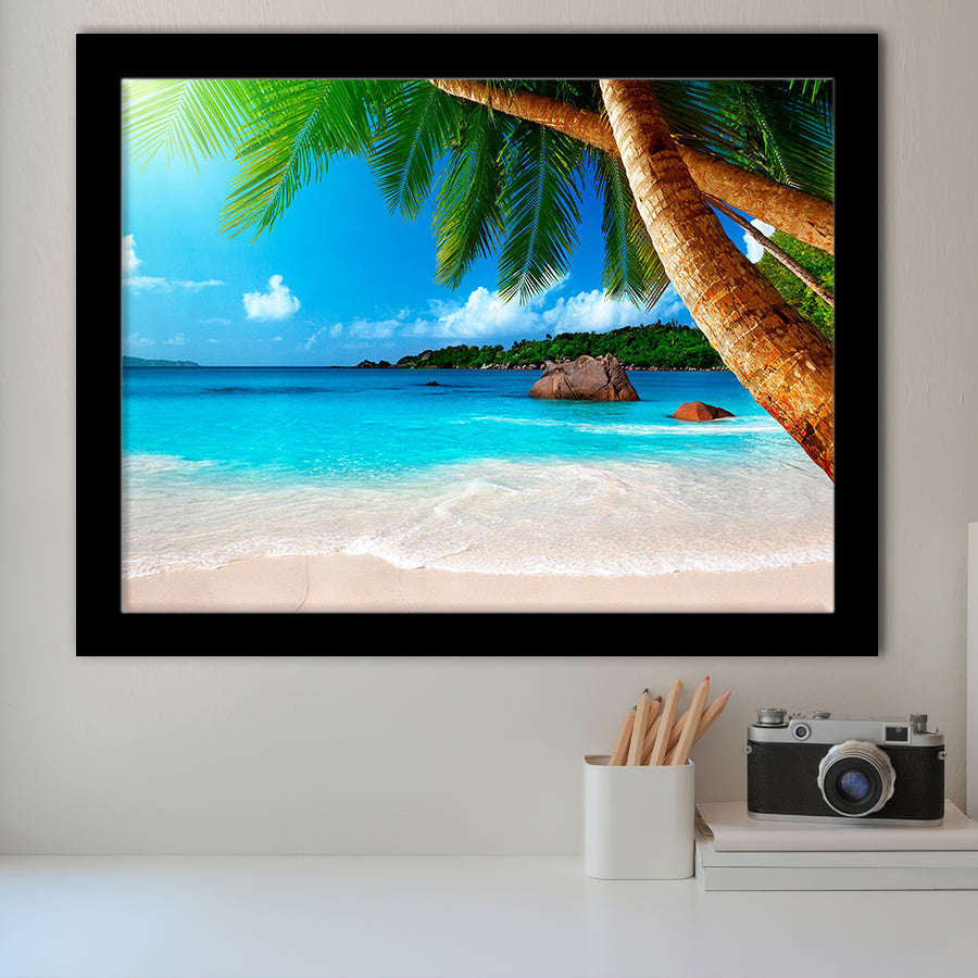 Palm Tree Botanical Framed Art Prints Wall Art Decor, Framed Picture, Home Decor