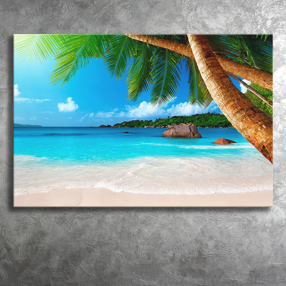 Palm Tree Botanical Canvas Prints Wall Art Decor - Painting Canvas,Home Decor, Ready to Hang