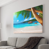 Palm Tree Botanical Canvas Prints Wall Art Decor - Painting Canvas,Home Decor, Ready to Hang