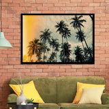 Palm Trees 2 Framed Art Prints Wall Decor - Painting Prints, Framed Picture, Home Decor