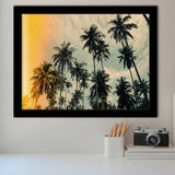 Palm Trees 2 Framed Art Prints Wall Decor - Painting Prints, Framed Picture, Home Decor