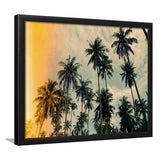 Palm Trees 2 Framed Art Prints Wall Decor - Painting Prints, Framed Picture, Home Decor