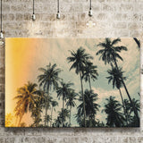 Palm Trees 2 Canvas Prints Wall Art Decor - Paiting Canvas, Art Prints, Wall Decor, For Sale
