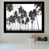 Palm Trees Framed Art Prints Wall Decor - Painting Prints, Framed Picture, Home Decor