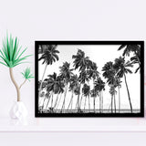 Palm Trees Framed Art Prints Wall Decor - Painting Prints, Framed Picture, Home Decor