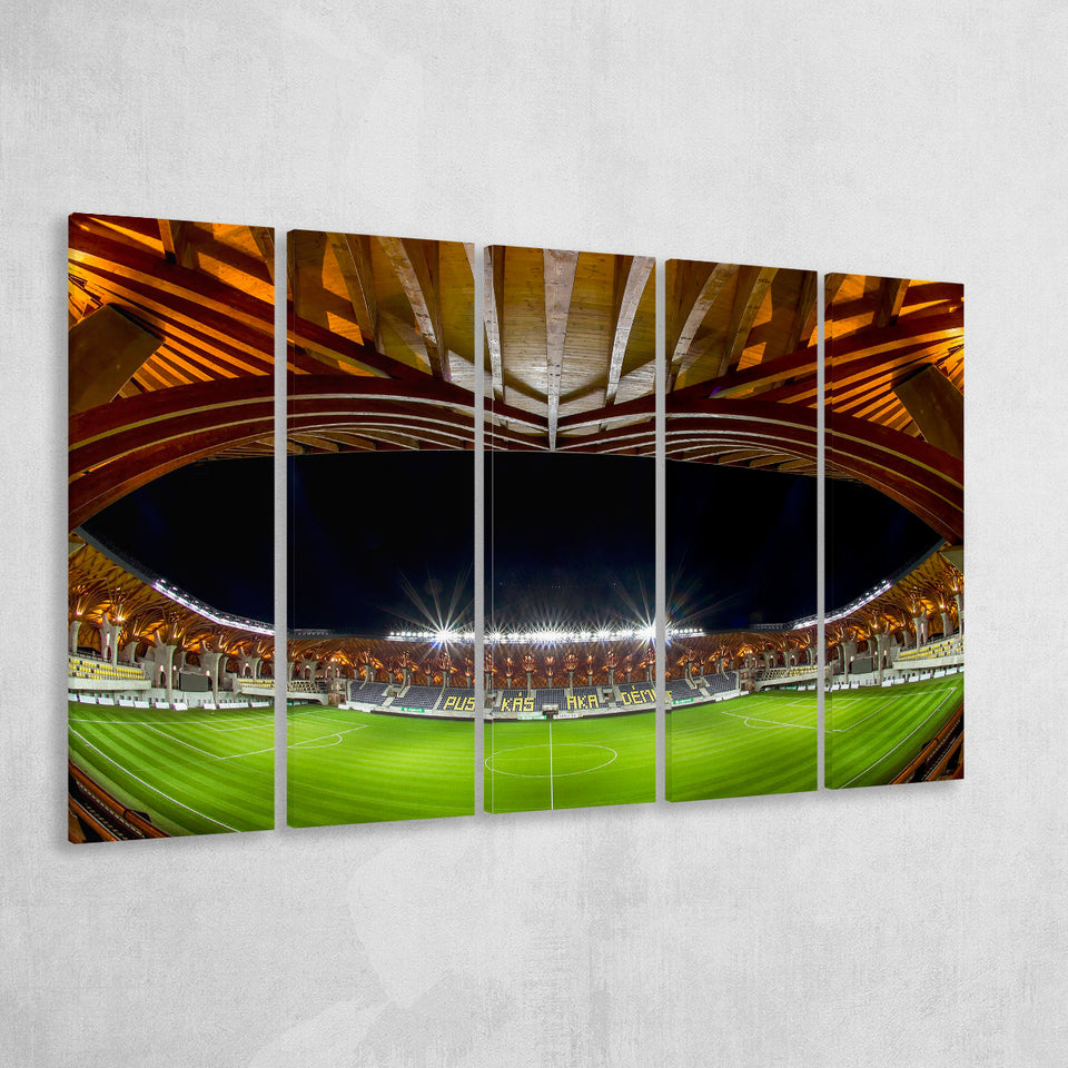 Pancho Arena Hungary, Stadium Canvas, Sport Art, Gift for him, Multi Panels B, Canvas Prints Wall Art Decor