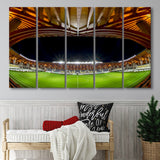 Pancho Arena Hungary, Stadium Canvas, Sport Art, Gift for him, Multi Panels B, Canvas Prints Wall Art Decor
