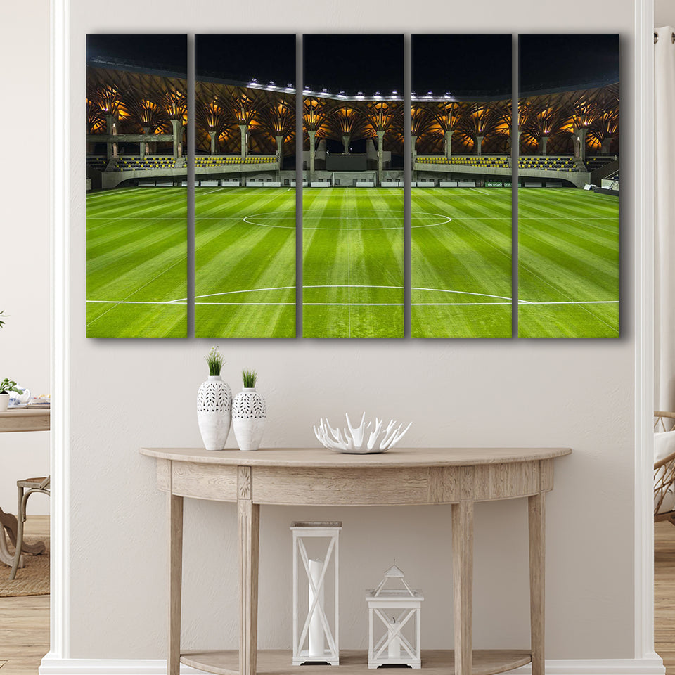 Pancho Arena, Stadium Canvas, Sport Art, Gift for him, Multi Panels B, Canvas Prints Wall Art Decor