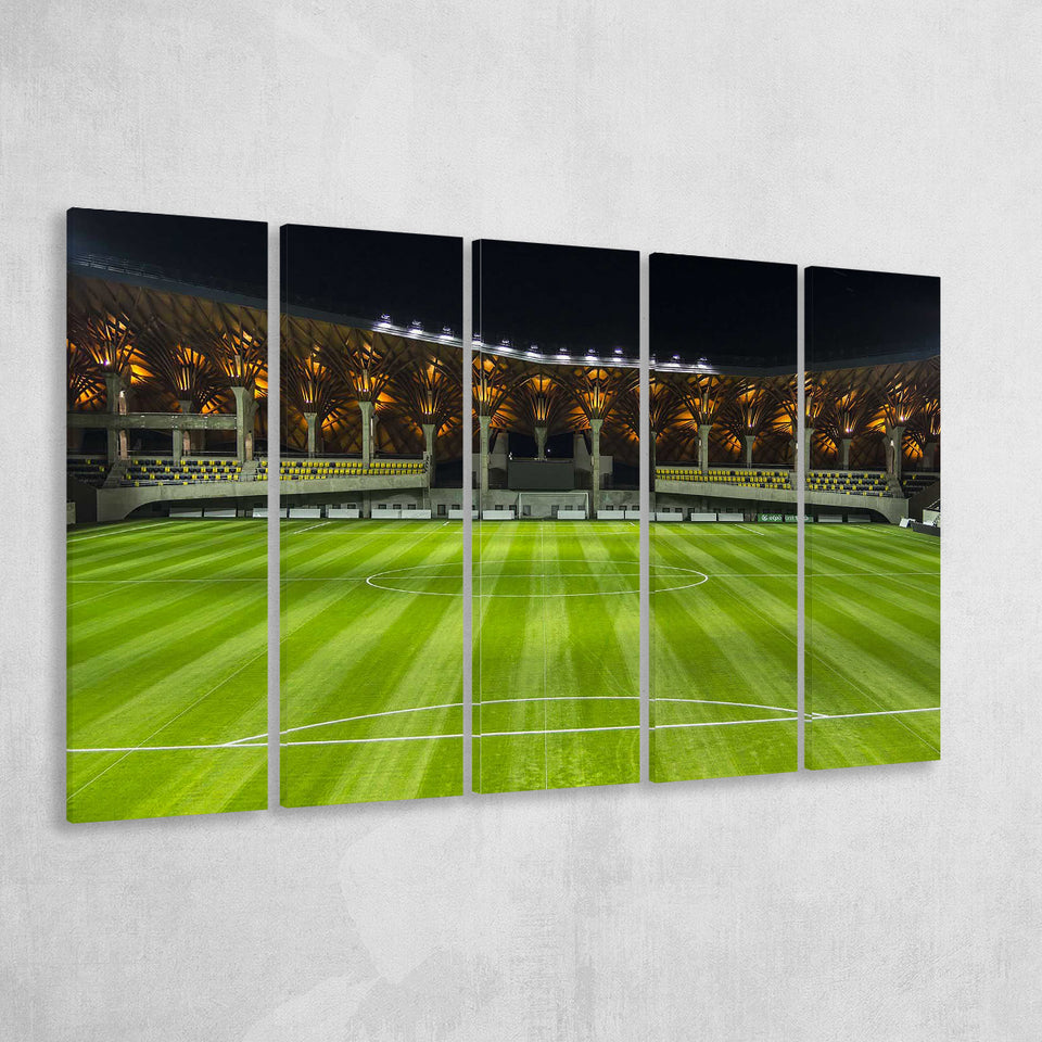 Pancho Arena, Stadium Canvas, Sport Art, Gift for him, Multi Panels B, Canvas Prints Wall Art Decor