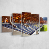 Pancho Arena in Hungary, Stadium Canvas, Sport Art, Large Canvas, Multi Panels, Canvas Prints Wall Art Decor