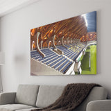 Pancho Arena in Hungary, Stadium Canvas, Sport Art, Gift for him, Fan Gift, Canvas Prints Wall Art Decor