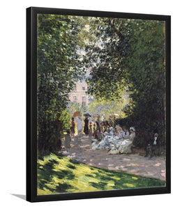 Parc Monceau By Claude Monet-Art Print,Frame Art,Plexiglass Cover