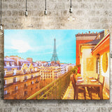 Paris Oil Painting, Paris Romatic Black & White  Canvas Prints Wall Art Home Decor - Painting Canvas, Ready to hang