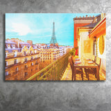 Paris Oil Painting, Paris Romatic Black & White  Canvas Prints Wall Art Home Decor - Painting Canvas, Ready to hang