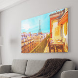 Paris Oil Painting, Paris Romatic Black & White  Canvas Prints Wall Art Home Decor - Painting Canvas, Ready to hang