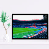 Paris Saint Germain Stadium Art Prints Parc Des Princes Wall,Sport Stadium Art Prints, Fan Gift, Wall Decor
