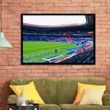 Paris Saint Germain Stadium Art Prints Parc Des Princes Wall,Sport Stadium Art Prints, Fan Gift, Wall Decor