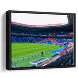 Paris Saint Germain Stadium Framed Canvas Prints Parc Des Princes Wall,Sport Stadium Art Prints, Fan Gift