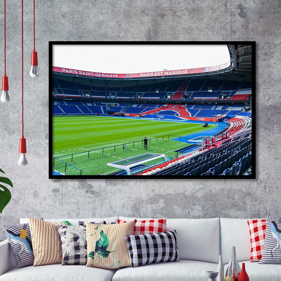 Paris Saint Germain Stadium Art Prints Parc Des Princes Wall,Sport Stadium Art Prints, Fan Gift, Wall Decor