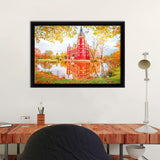 Park And Palace Framed Canvas Wall Art - Framed Prints, Canvas Prints, Prints for Sale, Canvas Painting